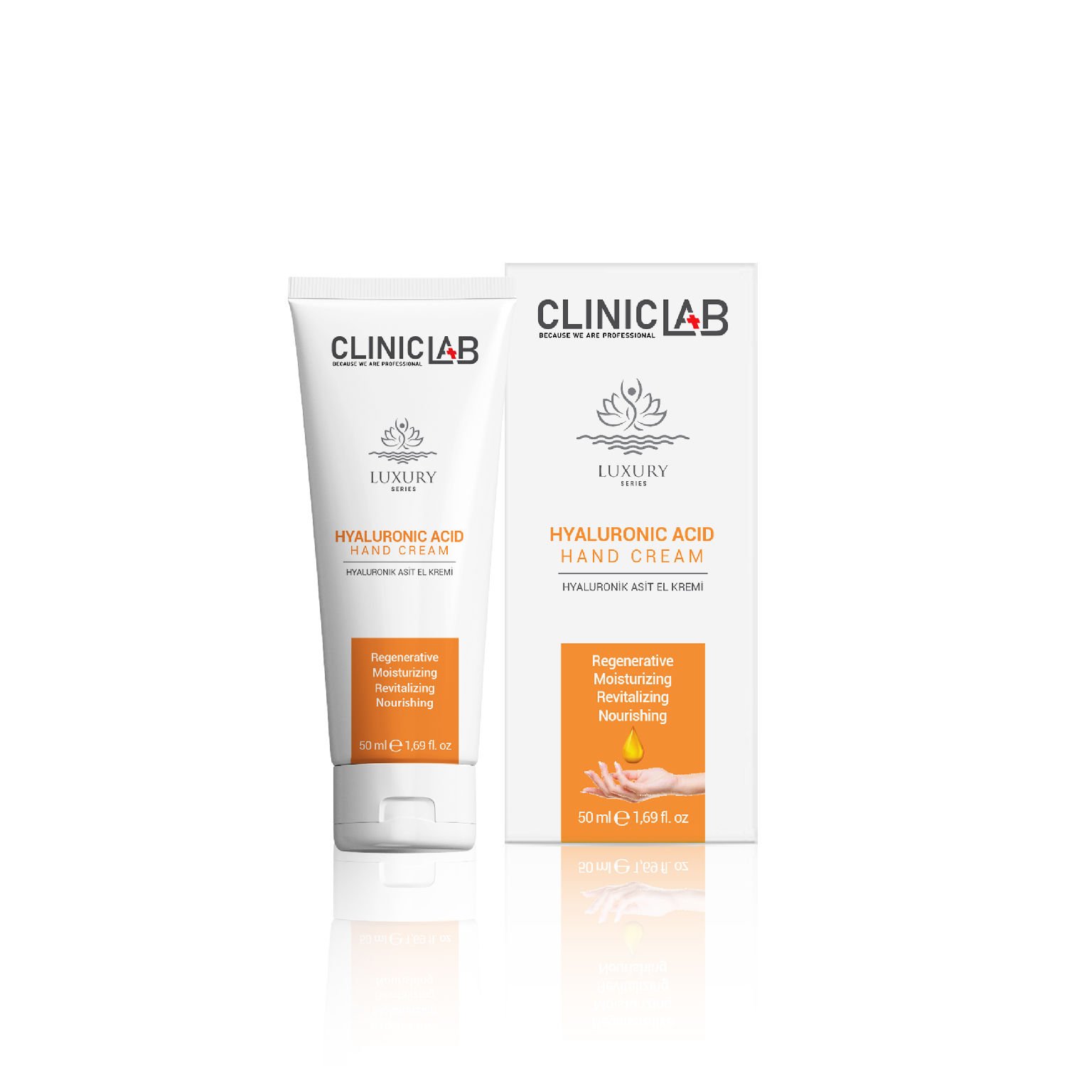 Cliniclab Luxury Hyaluronik Asit El Bakım Kremi 50 ml