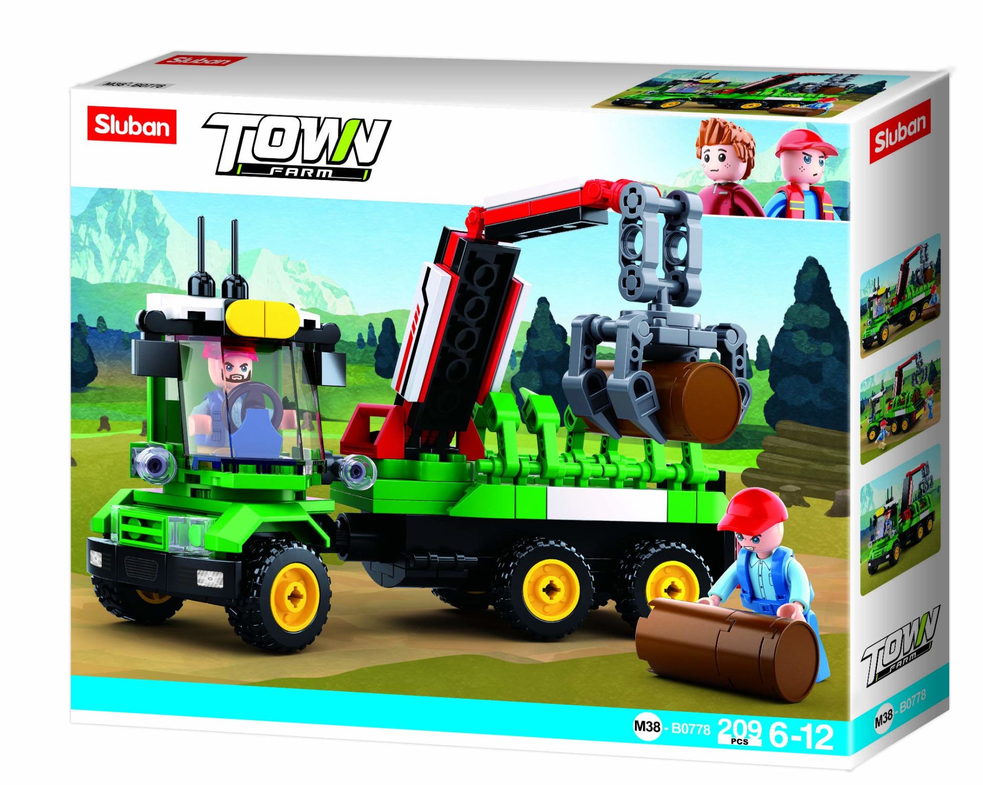 Sluban Town Büyük Römork