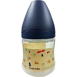 Suavinex Geniş Ağızlı Biberon 0+ Ay Desenli 150 ml