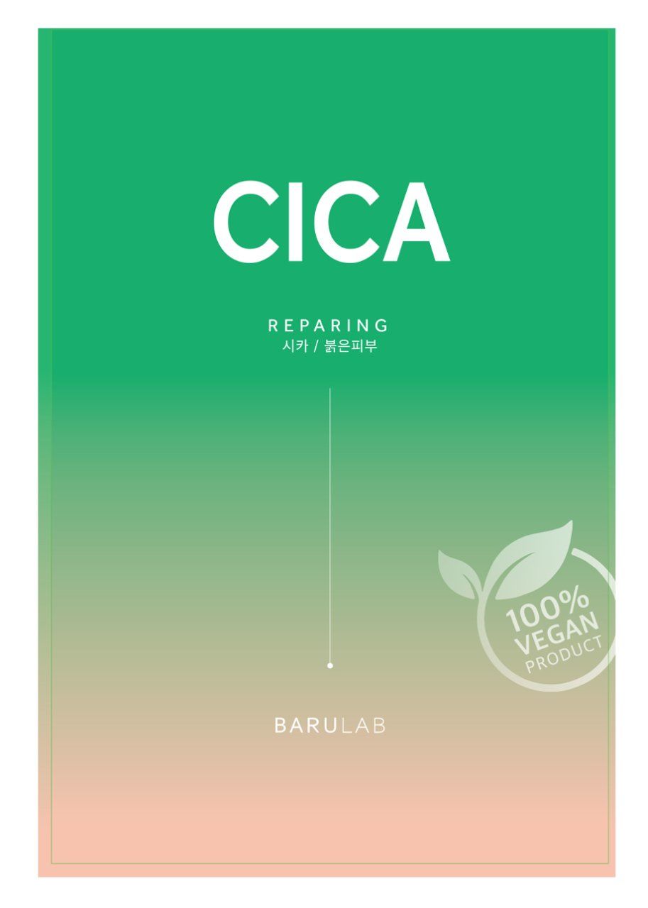 Barulab The Clean Vegan Mask Cica Vegan Centella Asiatica ve Allantoin Maskesi 23 gr