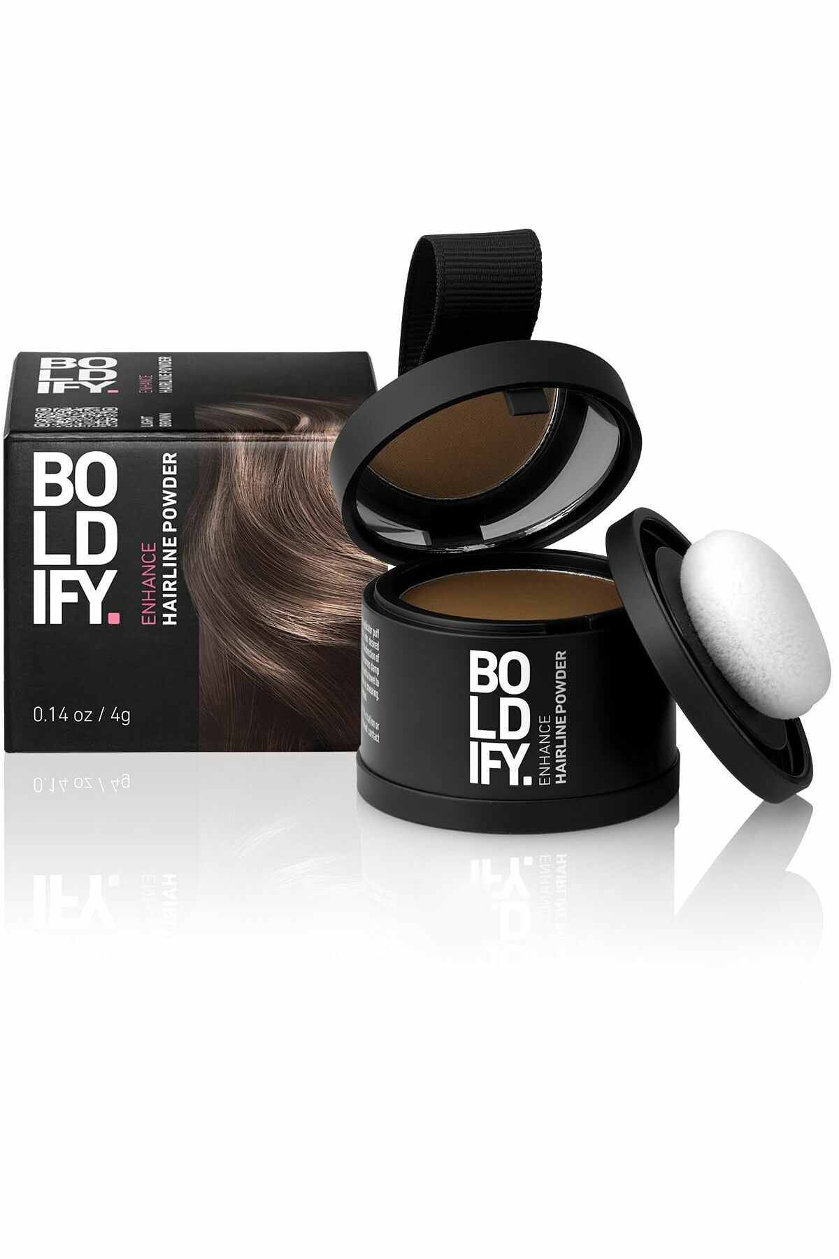 Boldify Saç Tozu Siyah Dolgunlaştırıcı Topik Compact 4 gr