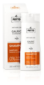 PhytoComplex AHL Sarımsak & Ginseng Saç Dökülmesine Karşı Etkili Şampuan, 300 ml