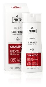 PhytoComplex AHL Kükürt & Kırmızı Biber Şampuan, 300 ml