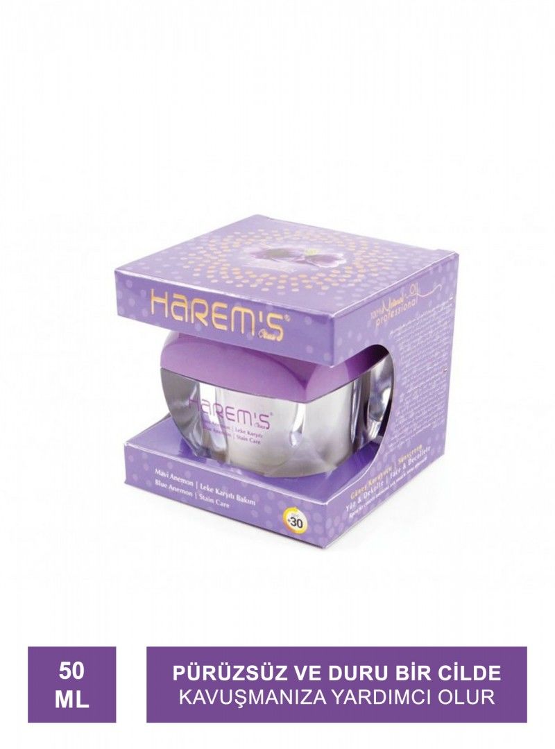 Harem's Mavi Anemon Leke Bakımı Kremi 50 ml