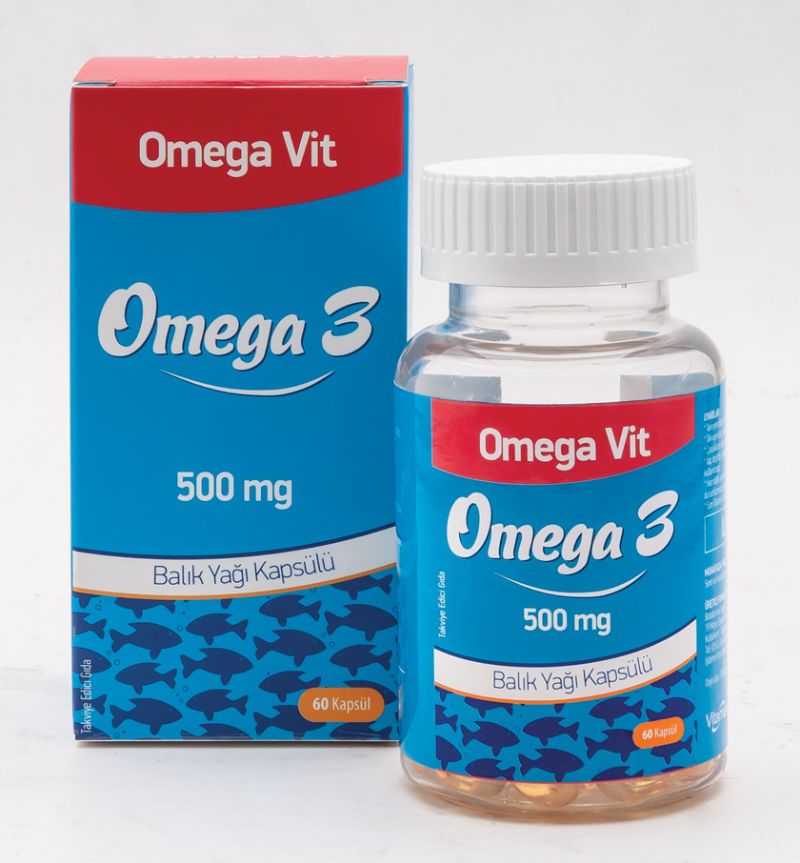 OMEGA VIT 500 MG 60 KAP