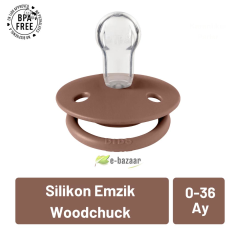 Bibs De Lux Silicone Onesize  0-36 Ay - Woodchuck