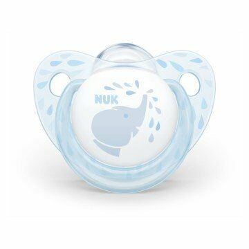 Nuk 736396 Baby Blue Silikon Emzik 6-18 Ay - Kutulu