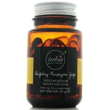 Tabia Buğday Ruşeym Yağı 1000 mg 30 Kapsül