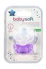 Babysoft 588 Damaklı Kapaklı Emzik No: 1