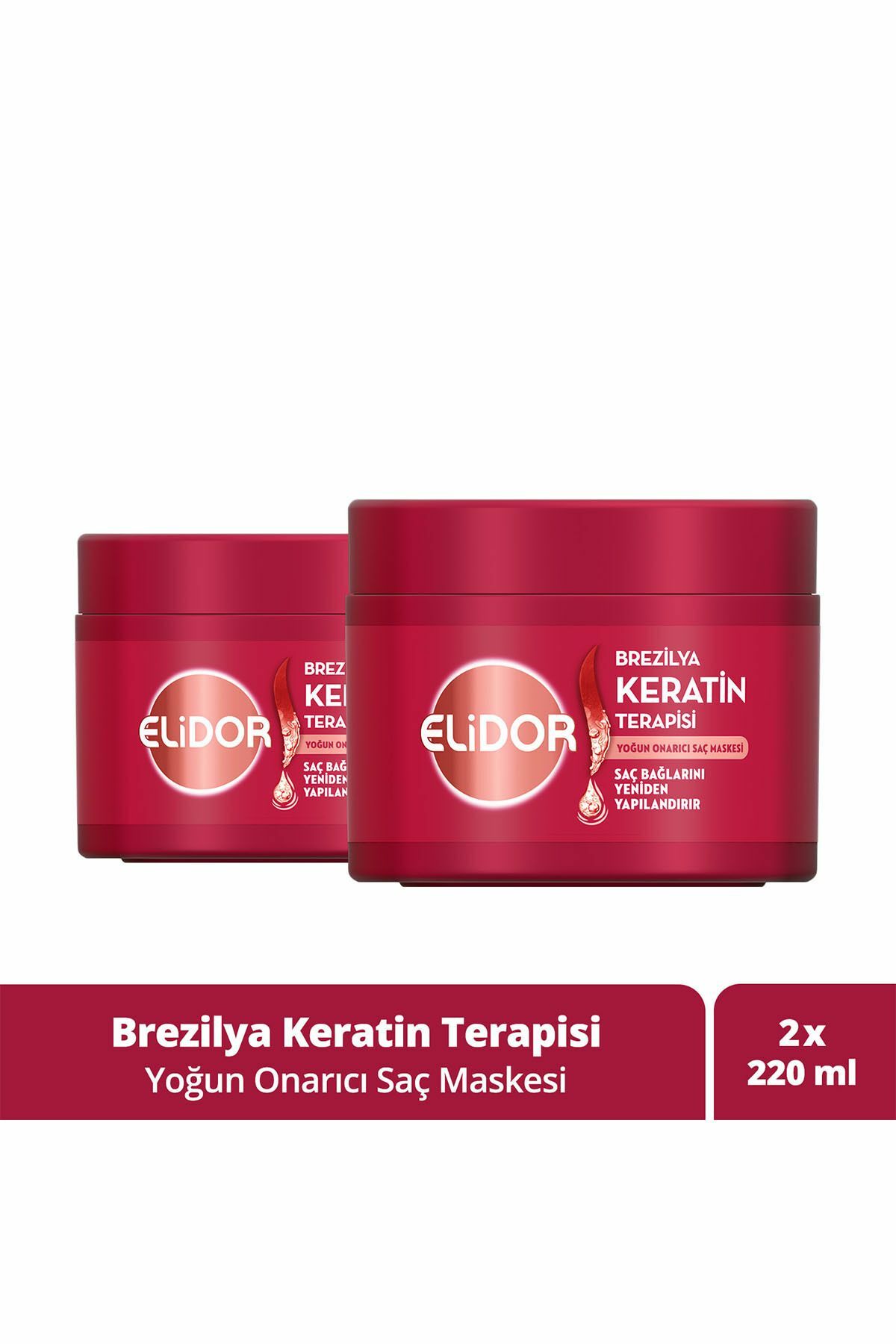 Elidor Brezilya Keratin Terapisi Saç Maskesi 220 ml