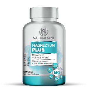 Naturalnest Magnezyum Plus 90 Tablet