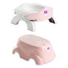 Okbaby Roady Katlanabilir Lazımlık + Klozet Adaptörü + Herbie Yükseltici - Pembe