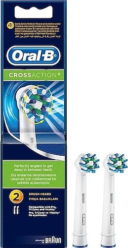 Oral-B Pro Cross Action Yedek 2'li
