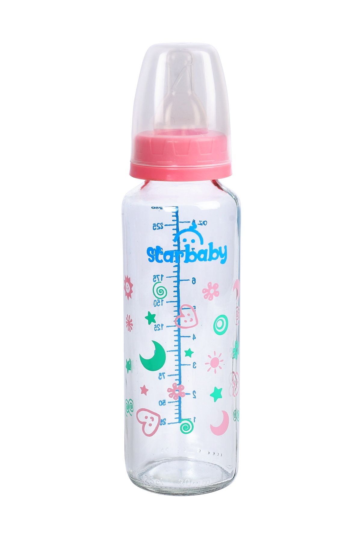 Star Baby Cam Biberon 250 cc - Pembe