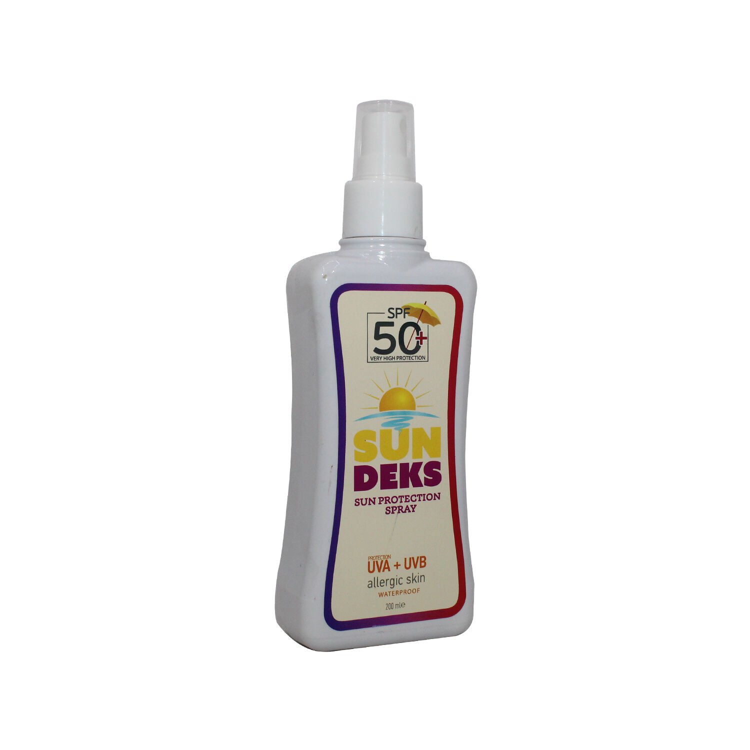 Sundeks SPF 50+ Güneş Koruyucu Süt 200 ml