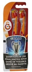 Banat Galatasaray Yetişkin 1+1 Diş Fırçası