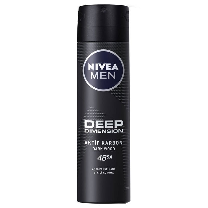 Nivea Deodorant Deep Darkwood Dimension Erkek 150 ml