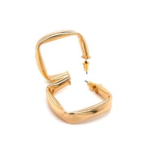 Chn-1017-15 Vintage Halka Küpe Gold