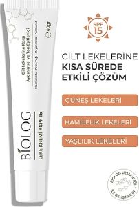 Biozayn Leke Kremi SPF15 50 ml