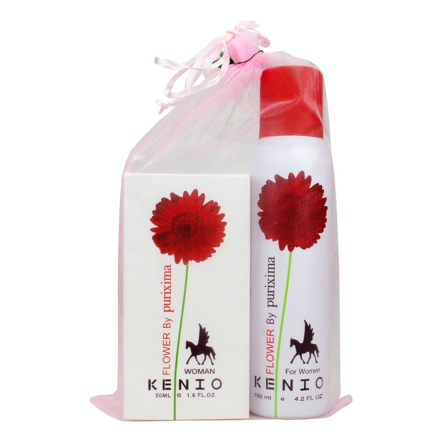 Purixima Kenio Flower Sprey Deodorant 150 ml