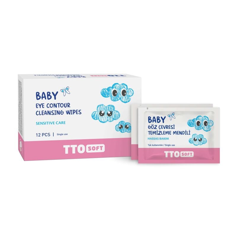 TTO SOFT BABY GOZ CEVRESI TEMIZLEME MENDILI