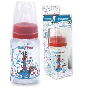 Baby Time Bt080 Cam Biberon Silikon Kiraz Uçlu 150 ml