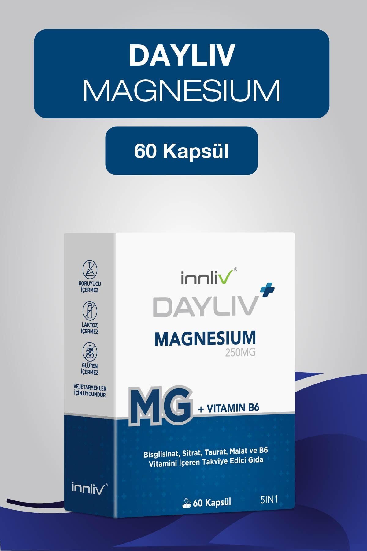 Dayliv Magnezyum 60 Kapsül