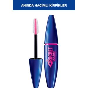 Maybelline New York Volum Express Rocket Ekstra Siyah Maskara