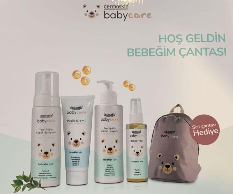 Dermoskın Babycare Yenıdogan Set Canta Hedıyelı