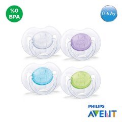AVENT SIL EMZ 0-6 SEFFAF 2LI