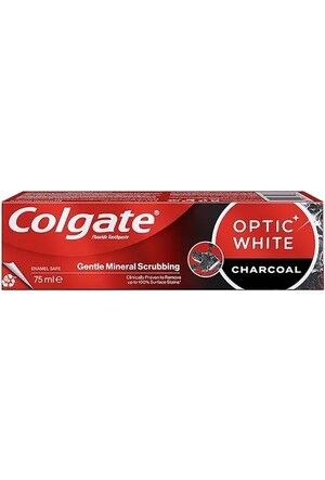 Colgate Optik Beyaz Charcoal Kömür Macunu 75 ml
