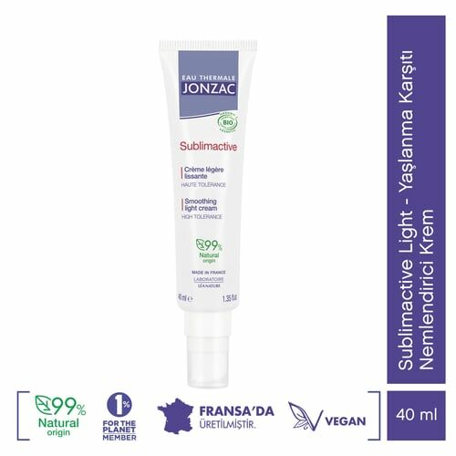 Eau Thermale Jonzac Sublimaktif Light Yaşlanma Karşıtı Nemlendirici Krem 40 ml