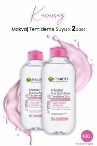 Garnier Micellar Kusursuz Makyaj Temizleme Suyu 400 ml - 2 Adet