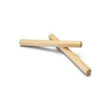 Hamaha Wooden Toys HMH-246 Ahşap Eğitici 1 Çift Ahşap Ritim Çubuk Seti