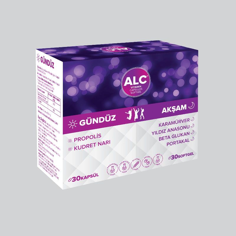 Alc Vitamin 30 Softgel + 30 Capsul
