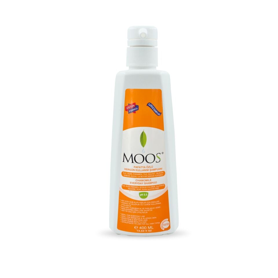 Moos Papatya Özlü Hergün Kullanım Şampuanı 400 ml