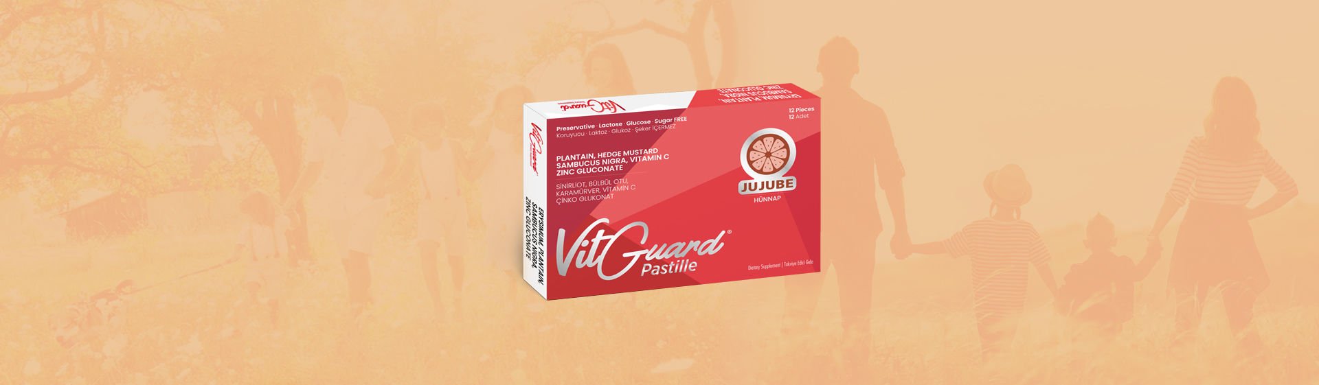 Vitguard Hünnap 12 Pastil