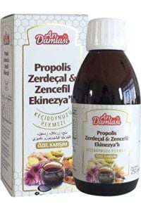 Arı Damlası Propolis Zerdeçal Zencefil Ekinezyalı Keçiboynuzu Pekmezi Yetişkin 250 gr