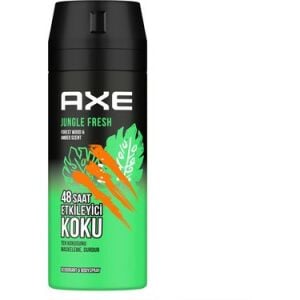 Axe Erkek Sprey Deodorant Jungle Fresh 48 Saat Etkileyici Koku 150 ml