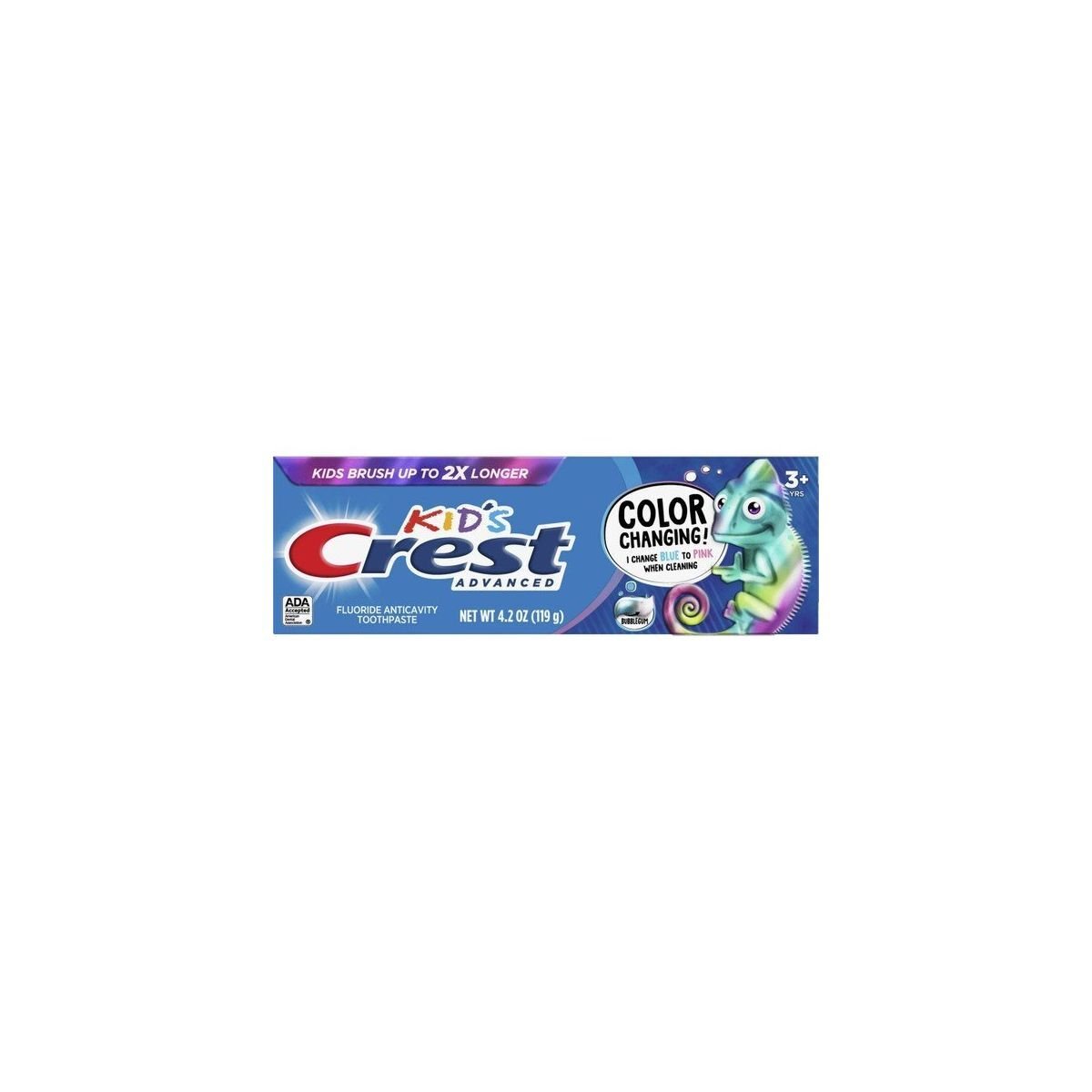 Crest Kids Advanced Renk Değiştiren Florürlü Çocuk Diş Macunu 119 gr