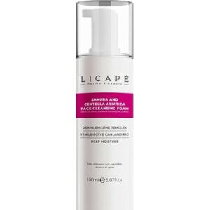 Licape Sakura ve Centella Asitica Yüz Temizleme Köpüğü 150 ml