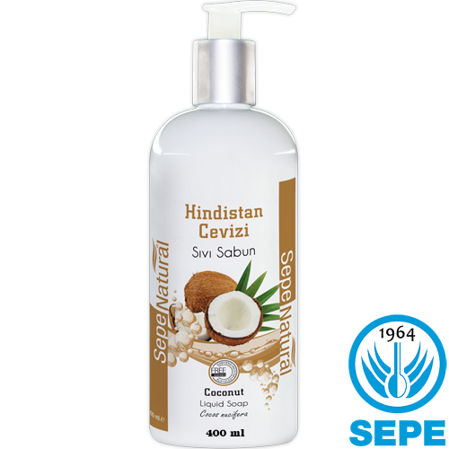 Hindistan Cevizi Sıvı Sabun 400 ml Coconut Liquid Soap