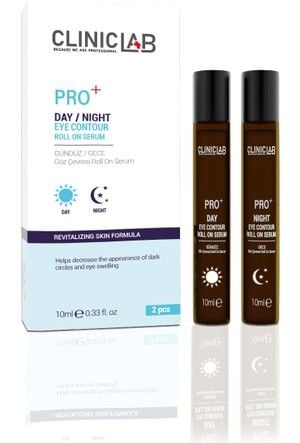 Cliniclab Pro+ Gündüz Gece Göz Çevresi Roll-On Serum 10 ml