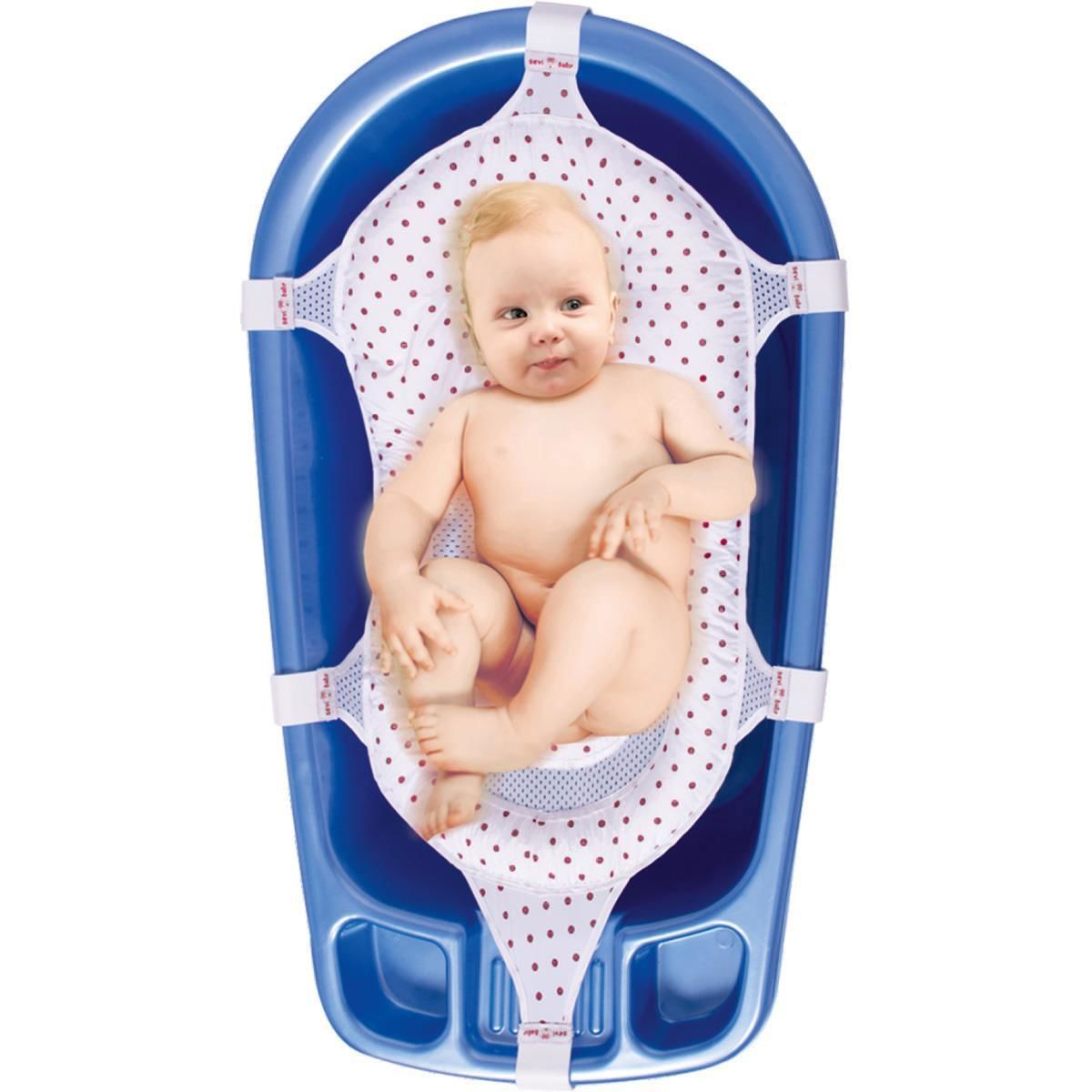 Sevi Bebe Lüks Bebek Banyo Filesi - Bordo