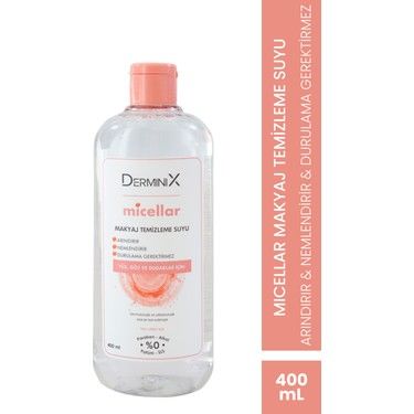 Derminix Micellar Makyaj Temizleme Suyu 400 ml