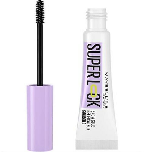 Maybelline New York Super Lock Brow Glue Kaş Sabitleyici Maskara Şeffaf