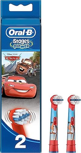 Oral-B Stages Çocuk Diş Fırçası Yedek Başlığı 2'li - Cars