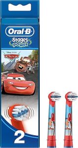 Oral-B Stages Çocuk Diş Fırçası Yedek Başlığı 2'li - Cars