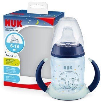 Nuk First Choice Plus PP Learner Glow Karanlıkta Parlayan Alıştırma Bardağı 150ml 6-18 Ay