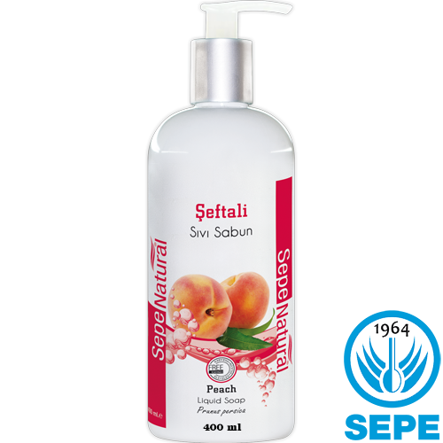 Şeftali Sıvı Sabun 400 ml Peach Liquid Soap